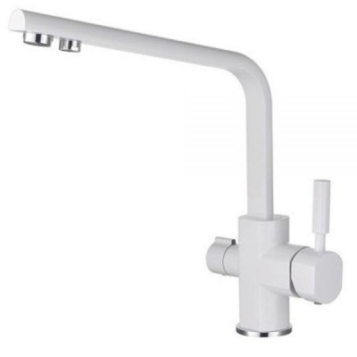 Смеситель для кухни Kaiser Decor 40144-10 White под фильтр