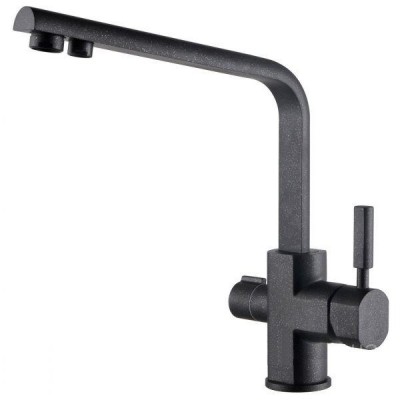 Смеситель для кухни Kaiser Decor 40144-2 Black под фильтр