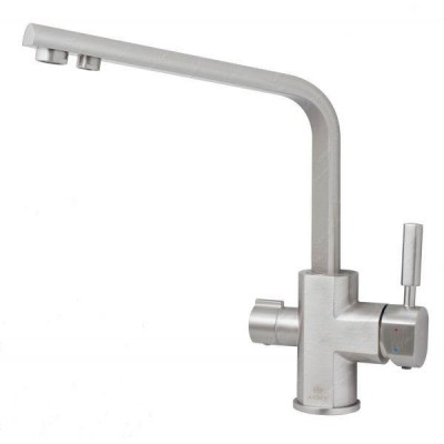 Смеситель для кухни Kaiser Decor 40144-5 Silver под фильтр