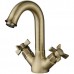 Смеситель для раковины Kaiser Cross 41011-1 Bronze