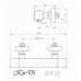 Смеситель для душа KorDi KD 9102-F46