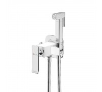 Смеситель Lemark Contest LM5820CW с гигиеническим душем, встраиваемый