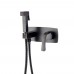 Смеситель Lemark Nubira LM6219ORB с гигиеническим душем, бронза, черный