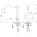 Смеситель для кухни Lemark Comfort LM3065C под фильтр