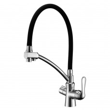 Смеситель для кухни Lemark Comfort LM3070C с гибким изливом