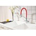 Смеситель для кухни Lemark Comfort LM3070C-Red с гибким изливом