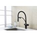 Смеситель для кухни Lemark Bronx LM3761BL, черный