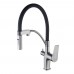 Смеситель для кухни Lemark Bronx LM3761GM, графит