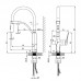Смеситель для кухни Lemark Bronx LM3761MW, белый матовый