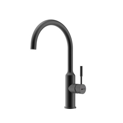 Смеситель для кухни Lemark Expert LM5079BL, черный