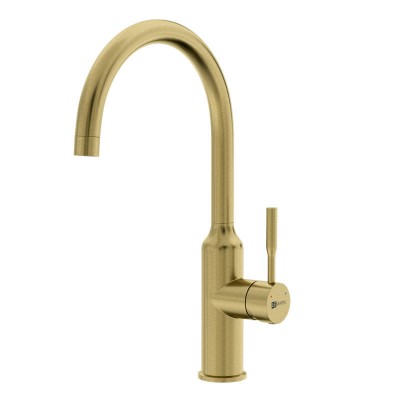 Смеситель для кухни Lemark Expert LM5079LGN, золотой