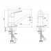 Смеситель для раковины Lemark Plus Advance LM1207C