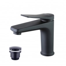 Смеситель для раковины Lemark Bronx LM3706BL черный