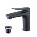 Смеситель для раковины Lemark Bronx LM3706BL черный