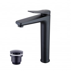 Смеситель для раковины Lemark Bronx LM3709BL, черный