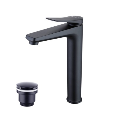Смеситель для раковины Lemark Bronx LM3709BL, черный