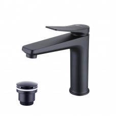 Смеситель для раковины Lemark Bronx LM3737BL, черный