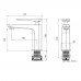 Смеситель для раковины Lemark Prizma LM3906C