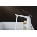 Смеситель для раковины Lemark Melange LM4906CW белый, хром