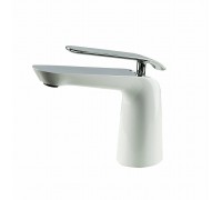 Смеситель для раковины Lemark Melange LM4906CW белый, хром