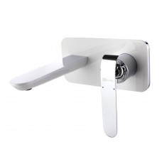 Смеситель для раковины Lemark Melange LM4926CW белый, хром
