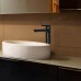 Смеситель для раковины настольный Lemark Ursus LM7209BL, черный