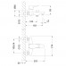 Смеситель для ванны Lemark Nero LM0214C