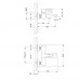 Смеситель для ванны Lemark Evitta LM0514C