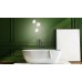 Смеситель для ванны напольный Lemark Bronx LM3744BL черный