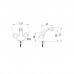 Смеситель для раковины Milardo Tring TRISB01M01