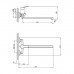 Смеситель для ванны Milardo Stripe STRSB02M10