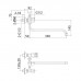 Смеситель для ванны Milardo Tring TRISB02M10