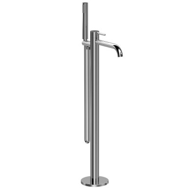 Смеситель для ванны напольный Raiber Graceful RP-010 хром