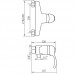 Смеситель для душа Veragio Grazia VR.GRA-3530.CR