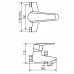 Смеситель для ванны Veragio Enlar VR.ENL-5301.CR