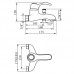 Смеситель для ванны Veragio Grazia VR.GRA-3501.CR