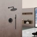 Душевая система встраиваемая Vincea Desire VSFW-1D1MB, черный