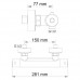 Смеситель для душа с термостатом WasserKRAFT Berkel 4822 Thermo