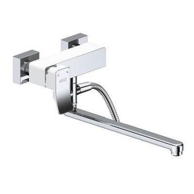 Смеситель для ванны WasserKRAFT Aller 1062L White